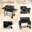 Large Charcoal Grill with Folding Tables and Thermometer 4