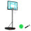 Pool Basketball Hoop with LED Lights, Adjustable Rim, Black 8