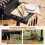 Large Charcoal Grill with Folding Tables and Thermometer 8