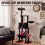 178cm Gothic Cat Tree with Sisal Posts and Hammock 3