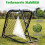Football Rebounder 85x85 cm, 5 Angles, Foldable 2