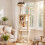 168 cm Multi-Level Cat Tower with Hammock and Condo 3