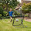 Football Rebounder 85x85 cm, 5 Angles, Foldable 3