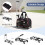 Rolling Pet Carrier with Wheels & Telescopic Handle, Red 3