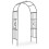 Metal Garden Arch with Arched Top for Climbing Plants 2