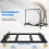 Heavy Duty Folding Table Cart with Lockable Wheels 5