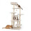 170cm Beige Cat Tree with Scratching Post & Cave 7