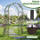 Metal Garden Arch with Arched Top for Climbing Plants 7