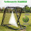 Football Rebounder with Adjustable Angles and Ground Stakes 8