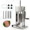 Manual Sausage Stuffer, 7 LBS Capacity, 4 Tubes, 2 Speeds 7