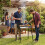 Portable Charcoal Grill, Detachable Legs, Adjustable Grate 4