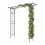 7 FT Metal Garden Arch Arbor for Climbing Plants 4
