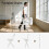 4 Pack White Folding Chairs with Heavy Duty Metal Frame 7