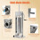 Manual Sausage Stuffer, 15 lbs Capacity, 4 Tubes, 2 Speeds 2