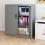 Lockable Metal Filing Cabinet, Grey, 2 Adjustable Shelves 4