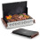 Folding Charcoal Grill, Adjustable Heights, 4-Sided Ventilation 6