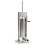 Manual Sausage Stuffer, 15 lbs Capacity, 4 Tubes, 2 Speeds 5