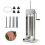 Manual Sausage Stuffer, 15 lbs Capacity, 4 Tubes, 2 Speeds 6