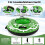42" Heavy-Duty Inflatable Snow Tube with Tow Strap 4