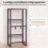 Heavy-Duty Metal Beer Storage Rack, 3-Tier, Adjustable Shelves 3