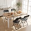 4 Pack Black Folding Chairs with Heavy Duty Metal Frame 6