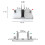 Supporto Verticale In Alluminio per Laptop, Dock Regolabile per  Pro Air, per Surface, per , per , per 8