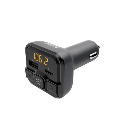 Hama Transmetteur FM - HAMA - 00014170 - Bluetooth - Port USB-C - Lecture MP3 (micro‑SD/USB)