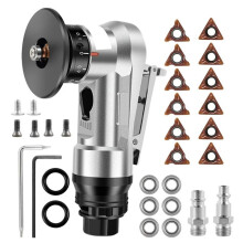 Máquina de Biselado Neumática de 45, 30000 RPM, Portátil, con Arco Neumático, para Recortar Metales, con Aire de 1/4 de Pulgada