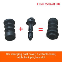 FP53-220A20-BB Fuel Door Lock Release Pin & Boot Sleeve Set for Vehicles