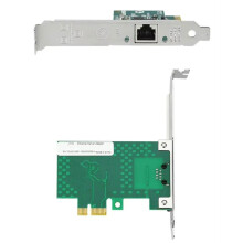 210AT Jednoportowa Przewodowa Karta Sieciowa Gigabit Ethernet do Serwerów z Procesorem I210-T1, PCIe X1 RJ45 PXE i Systemem Rozruchowym na Komputerze