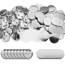 900 Stuks Knopenmaakbenodigdheden 25 mm/1 Inch Achterkant Knopenmaakset Metalen Badgeonderdelen voor Knopenmaakmachine