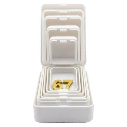 Storage Box Portable 3D Printed Jewelry Storage Box  Hidden Safe Box Decorative 7Layer Nesting Box Doll  Box C