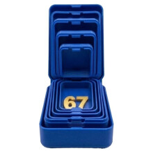 Storage Box Portable 3D Printed Jewelry Storage Box Hidden Safe Box Decorative 7Layer Nesting Box Doll Box D