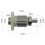 36V Lithium Electric Chainsaw Brushless Motor Rotor Assembly 8-Teeth Left-Hand Rotor Replacement 6