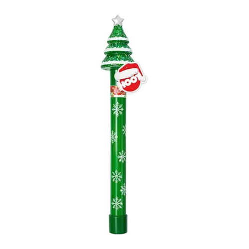 Christmas Tree Light Up Green Shaking Wand 28cm