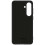 Cromo Soft Rubber Case for Samsung Galaxy S26 FE 5G, Black, Microfibre Lining 4