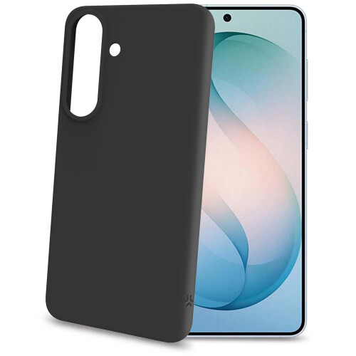 Cromo Soft Rubber Case for Samsung Galaxy S26 FE 5G, Black, Microfibre Lining 1