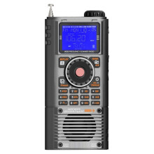 HRD-W3 Breedbandradio-Ontvanger, Draagbare Radio met Volledige FM-, WM- en SW-Band, Inclusief SSB en AIR-Band, Draagbare Multifunctionele Speler
