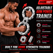 12LB Arm Trainer, Adjustable Resistance for Boxing & Forearm Training