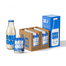MYOM Big Value Bundle - Oat Milk-Free Premix & 950ml Bottle - Makes 16L