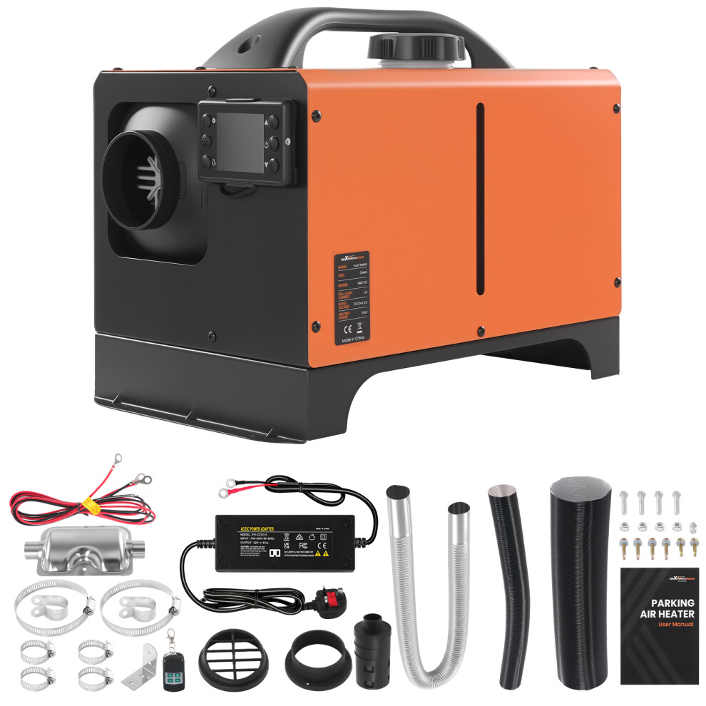 12V/24V 8Kw Diesel Air Heater Remote /Lcd Control +Power Adapter For Truck Suv 6931823982461