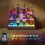 HOMAIRE LED Liquor Bottle Display Shelf Walnut 2