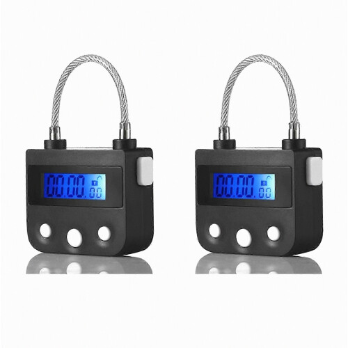 Time Control Temporary Electronic Lock | 2 Pieces