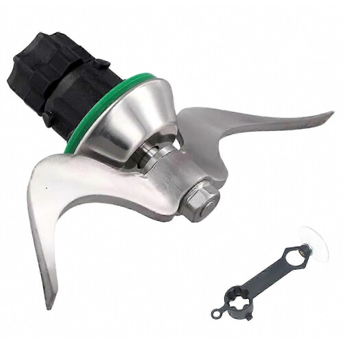 Ανοξείδωτη λεπίδα ζύμης, συμβατή με Thermomix TM5, TM6, TMF