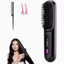 Numoya Go Brush Pro, Scuab Dírithe Gruaige Inaistrithe Numoya Gobrush Pro 2025 Dírithe Gruaige Gan Sreang le haghaidh Taistil (Dubh), D