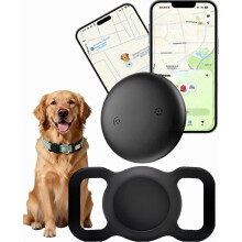 GPS-tracker voor honden (iOS en Android), slimme activiteitsregistratie in realtime | Geen abonnement nodig. Bluetooth Smart Finder-tag