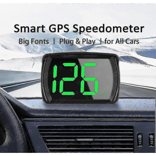 Το τελευταίο ψηφιακό ταχύμετρο GPS HUD Plug and Play για όλα τα αξεσουάρ αυτοκινή 1