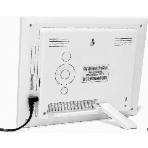 Ψηφιακό ρολόι ημερολογίου LCD TTMA 8" με ημερομηνία, ρολόι ημερολογίου με ημερ 1