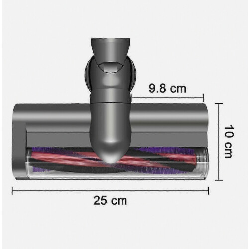 Βούρτσα Τουρμπίνας για V6 DC58 DC59 DC62 DC72 Βούρτσα Κινητήρα Ηλεκτρική Σκούπα Υψ 2