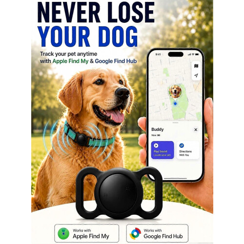 GPS Tracker για σκύλους (iOS & Android), Έξυπνη παρακολούθηση δραστηριότητας σε πραγ 1